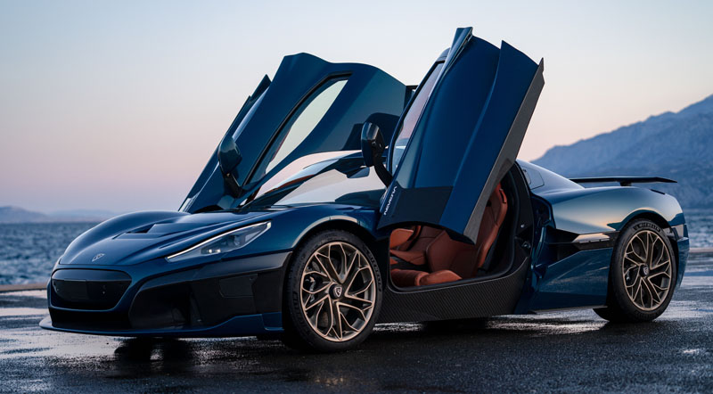 Rimac All- Electric Nevera 2021